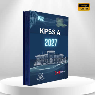 2027 KPSS A Paketi + KPSS P32 Kampı + Rehberlik  (Kaynaksız Paket)